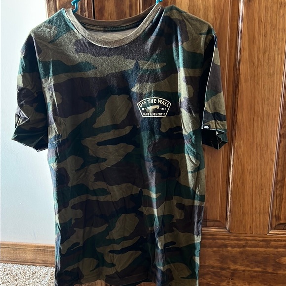Vans Camo Tee with Logo - Picture 1 of 4
